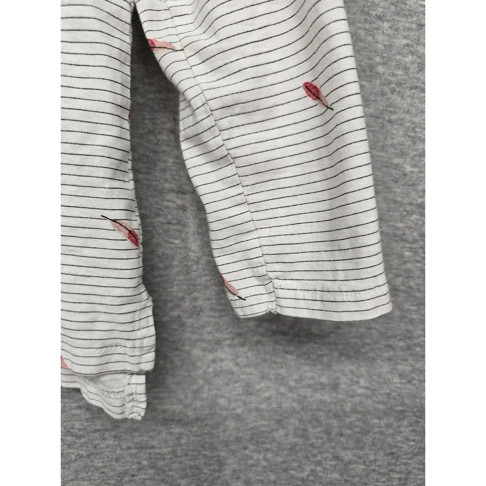 Zara Girls Hummingbird Sparkles Shirt Size 8 Long Sleeve Minor Flaws